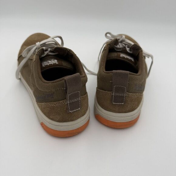 Timberland Mens 8 PRO Berkley‎ Oxford Composite Safety Toe Brown camel suede main image 4